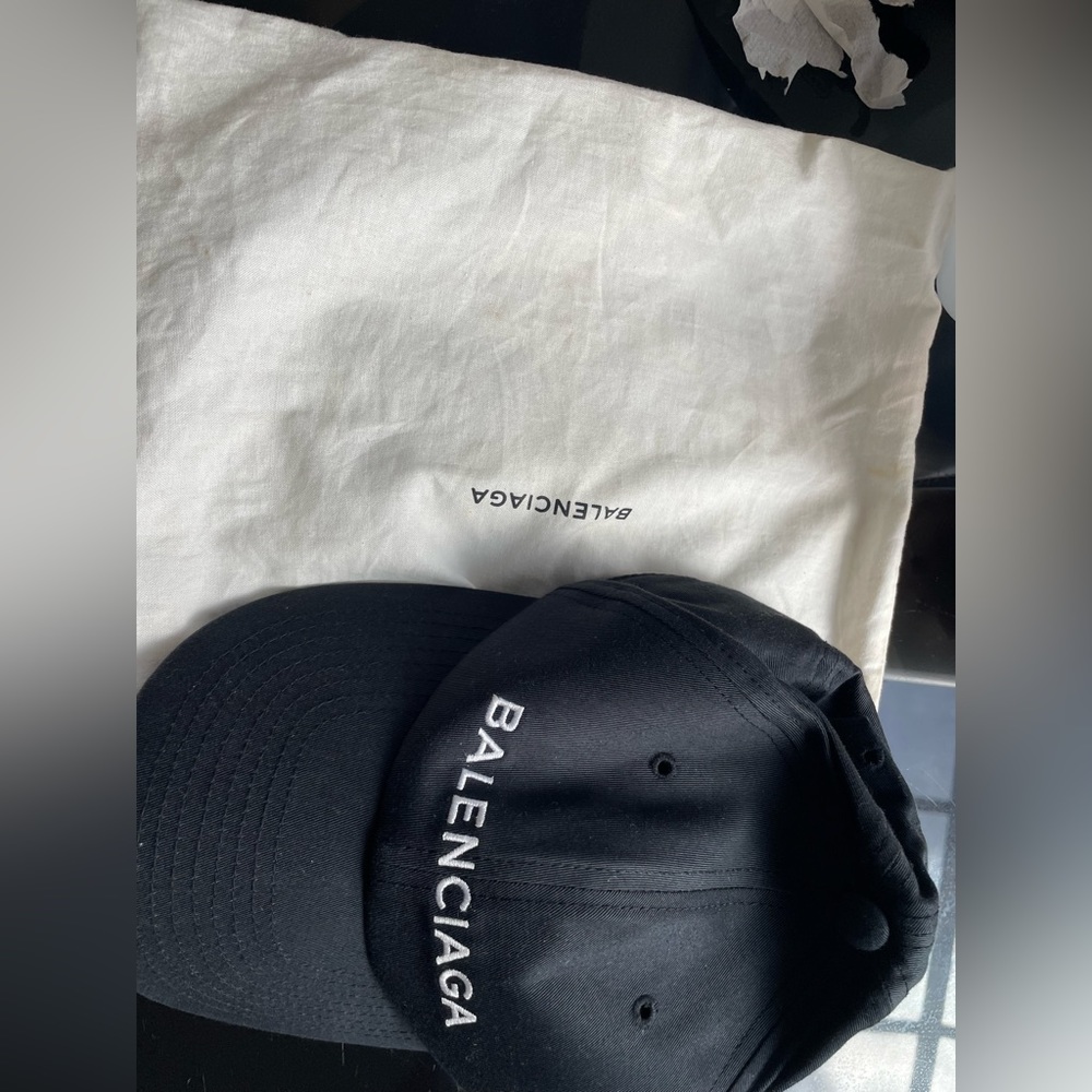 Balanciaga Hat Black